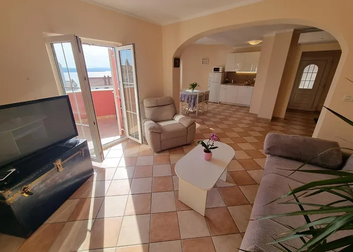 Rouge With Private Parking, Ac, Wifi Apartmán Crikvenica